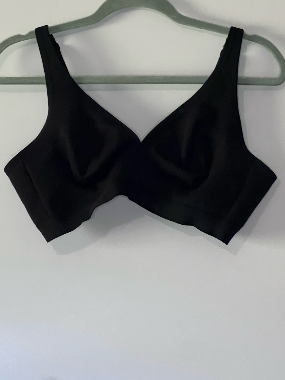 EUC Cacique Lane Bryant Unlined Full Coverage Wire Free Bra Size 42C Black